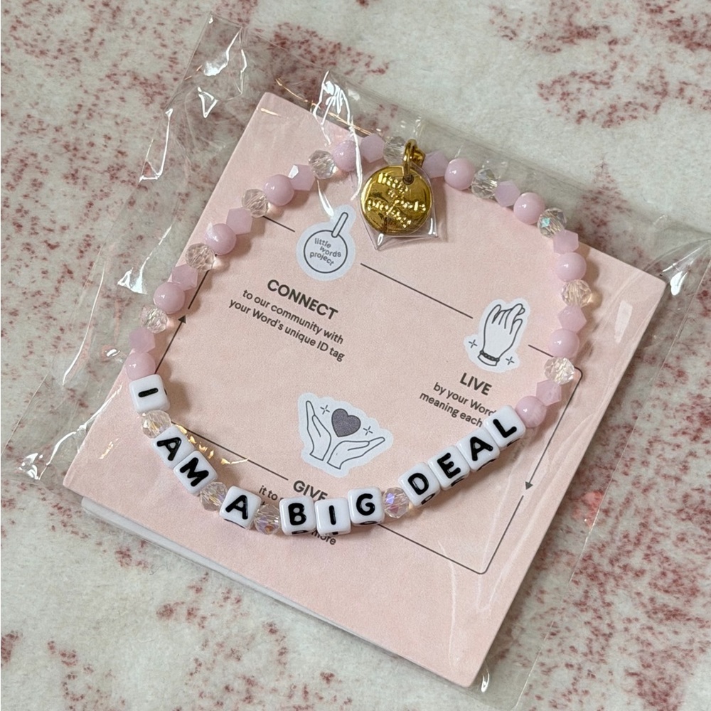 ✨ “Little Words Project” Bracelet ✨